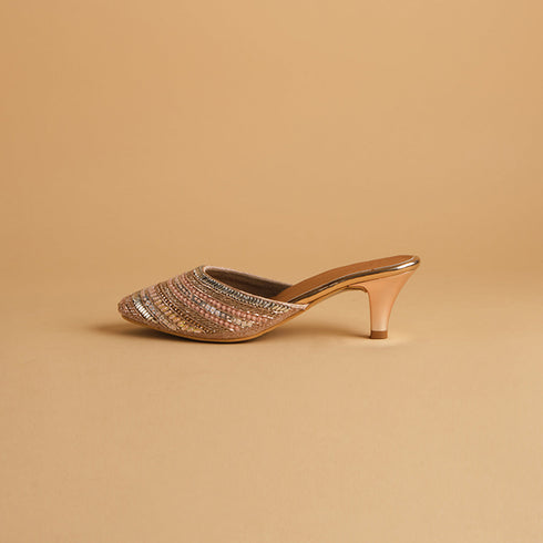 Ayesha Embroidered Mules